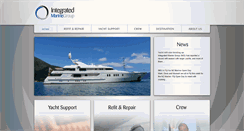 Desktop Screenshot of integratedmarinegroup.com